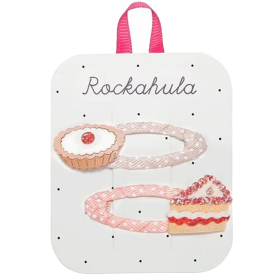 Rockahula Haarclip Cake Roze 2 Stuks