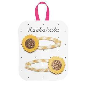 Rockahula Haarclip Zonnebloem Geel 2 Stuks