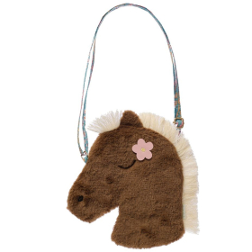 Rockahula Tas Blauw/Bruin Paard Teddy
