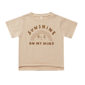 Rylee & Cru T-Shirt Beige Sunshine