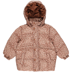 Rylee & Cru Winterjas Rood Bloemen