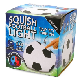 Satzuma Squish voetbal nachtlamp zacht
