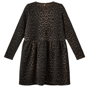 Sofie Schnoor Jurk Bruin Tijgerprint