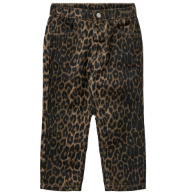 Sofie Schnoor Spijkerbroek Bruin Tijgerprint