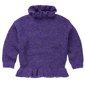 Sproet & Sprout Gebreide Trui Paars