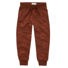 Sproet & Sprout Joggingbroek Bruin/Rood