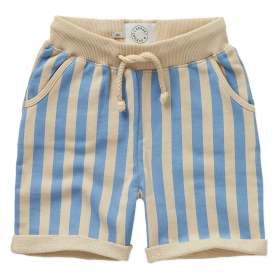 Sproet & Sprout Korte Broek Beige/Blauw Strepen