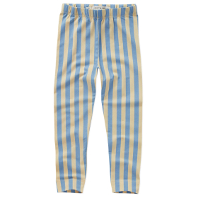 Sproet & Sprout Legging Beige/Blauw Strepen