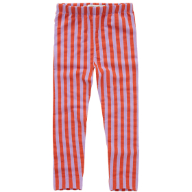 Sproet & Sprout Legging Rood/Paars Strepen