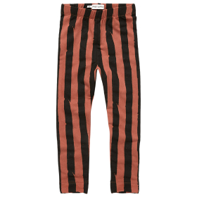 Sproet & Sprout Legging Rood/Zwart Strepen