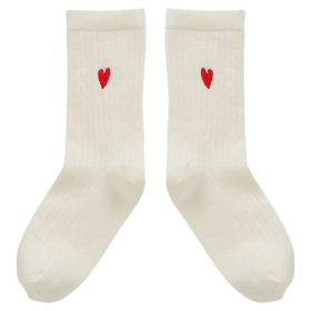 Sproet & Sprout Sok Creme Hart