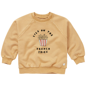 Sproet & Sprout Sweater Bruin Eyes On The French Fries