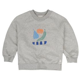 Sproet & Sprout Sweater Grijs Fruit