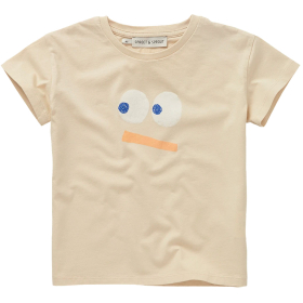 Sproet & Sprout T-Shirt Beige Smiley