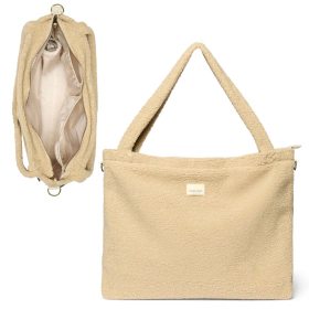 Studio Noos Luiertas Ecru Teddy Met Rits