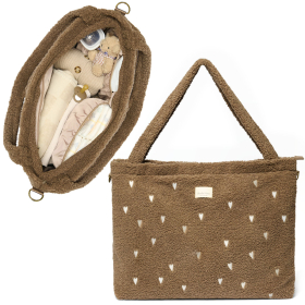 Studio Noos Luiertas Teddy Bruin Hartjes Met Rits