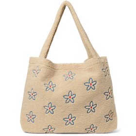 Studio Noos Mom Bag Teddy Beige Bloemen