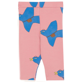 The Campamento Legging Roze Vogel Baby