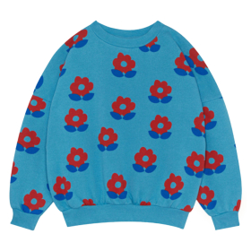 The Campamento Sweater Blauw Bloemen