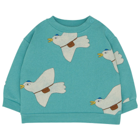 The Campamento Sweater Blauw Vogel Baby
