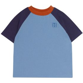 The Campamento T-Shirt Blauw/Rood
