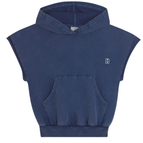 The Campamento Tanktop Hoodie Blauw
