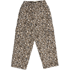 The New Society Broek Beige/Bruin Tijgerprint