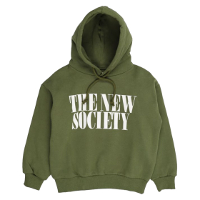The New Society Hoodie Groen The New Society