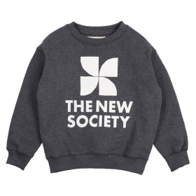 The New Society Sweater Grijs The New Society