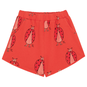 The Campamento korte broek rood met lieveheersbeestjes print voor kinderen