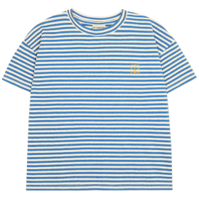The Campamento T-shirt blauw crème strepen kinder t-shirt