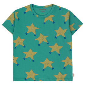 Tiny Cottons T-shirt Groen Sterrenprint