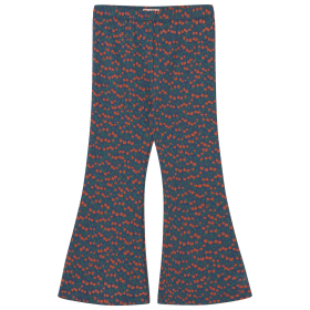Tiny Cottons Flared Broek Blauw/Rood/Groen Appels