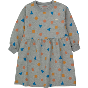 Tiny Cottons Jurk Grijs Vormen