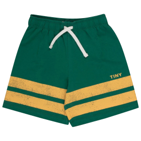 Tiny Cottons Korte Broek Groen/Geel Strepen
