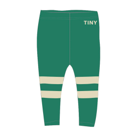 Tiny Cottons Legging Groen/Creme Strepen