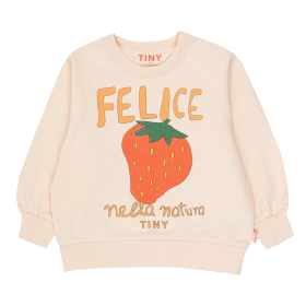 Tiny Cottons Sweater Crème Aardbei