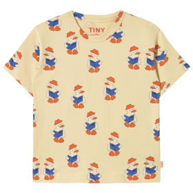 Tiny Cottons T-shirt Geel/Blauw/Rood Eendjes