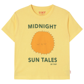 Tiny Cottons T-Shirt Geel Zon Midnight Sun Tales