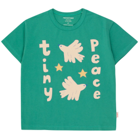 Tiny Cottons T-shirt Groen Vogelprint