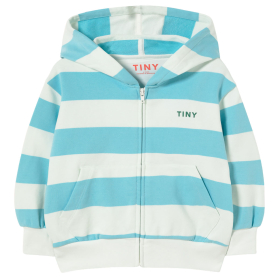 Tiny Cottons Vest Creme/Blauw Strepen