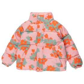 Tiny Cottons Winterjas Roze/Rood/Groen Bloemen