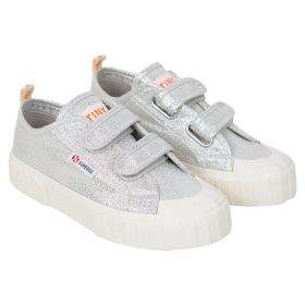 Tiny Cottons X Superga Sneaker Zilver Metallic