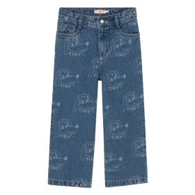 Tiny Cottons Spijkerbroek Blauw/Creme Pluto