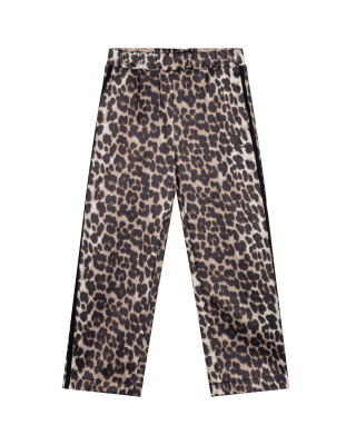 Alix Mini broek bruin wide panterprint