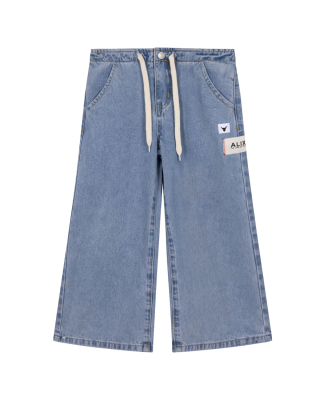 Alix Mini spijkerbroek blauw wide