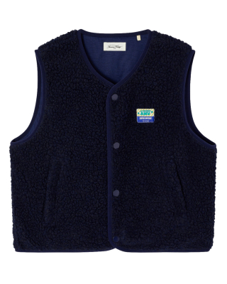 American Vintage Hoktown Teddy Bodywarmer Navy
