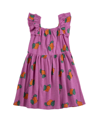 Bobo Choses jurk paars mandarijn