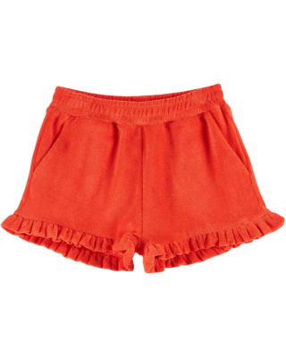 Emile et Ida korte broek rood badstof