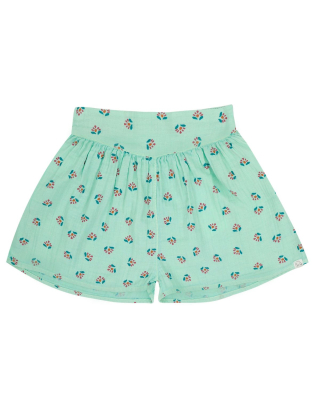 Jenest korte broek groen bloemen